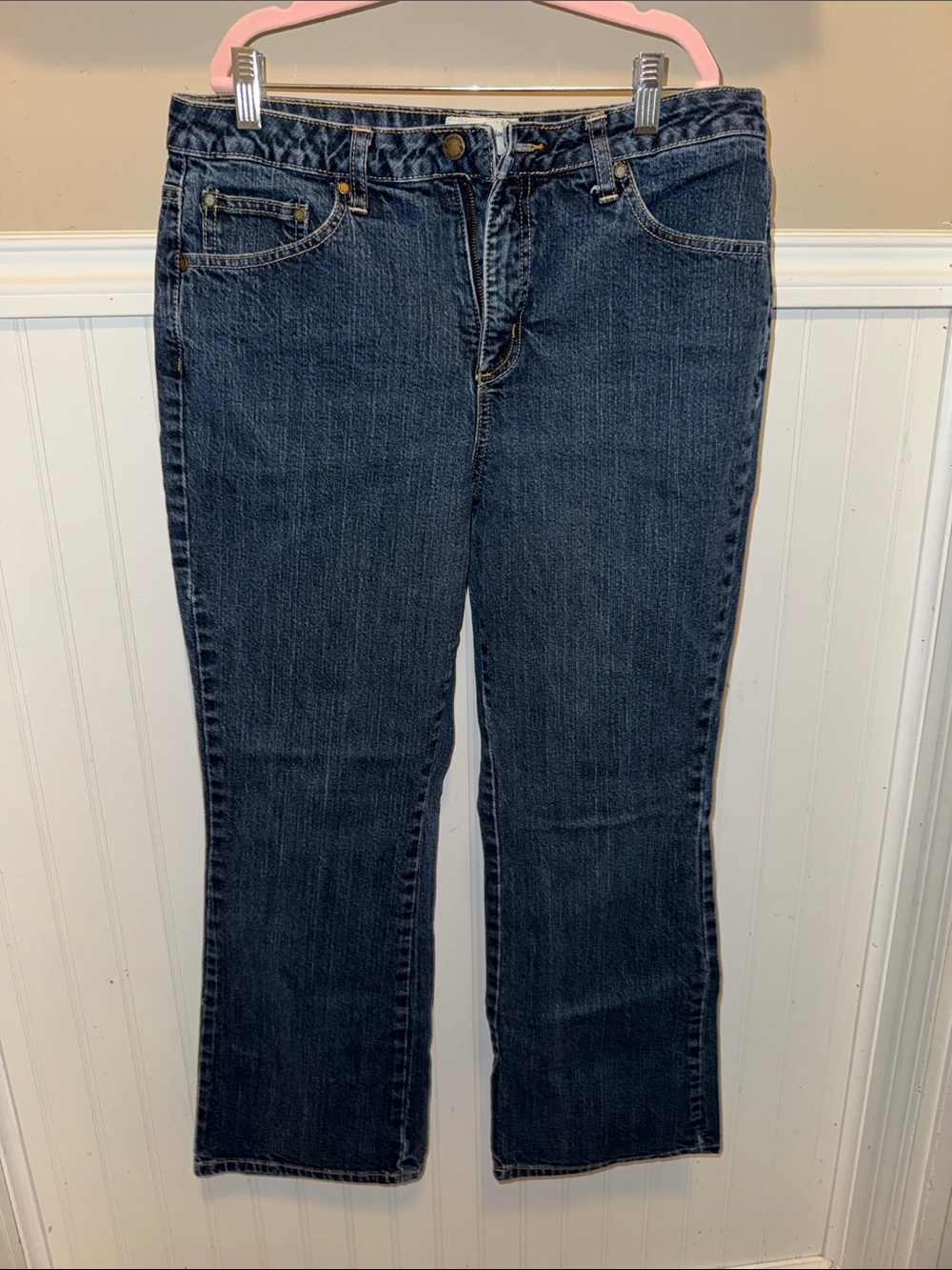 St. John's Bay Indigo Boot-Cut Jeans